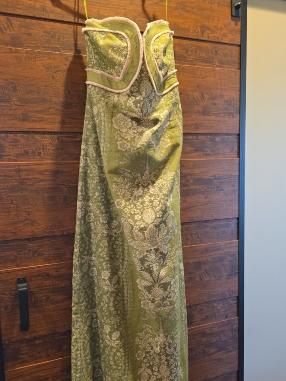 NWT Anna Cate Hayden Midi Dress Green Lace L